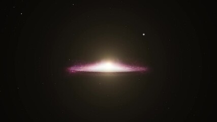 Wall Mural - galaxies and nebulae in star-studded space