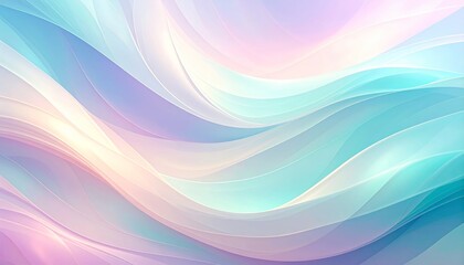 Wall Mural - colorful abstract background with bright rainbow wave lines design