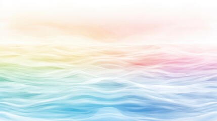 Wall Mural - colorful wave pattern, a vibrant rainbow background for dynamic designs