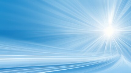 Wall Mural - vibrant blue background with intersecting white lines, a modern abstract design