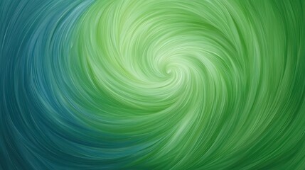 Wall Mural - mesmerizing green and blue swirl abstract background design for modern projects mesmerizing