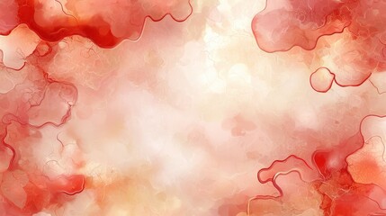 Wall Mural - dynamic interplay of red and yellow hues in abstract background, a vibrant visual feast for modern a