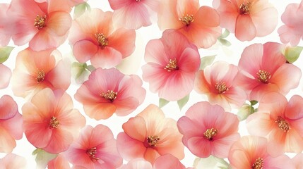 Wall Mural - elegant pink flower seam on white background, a versatile design element for creative projects