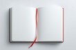 © Rungtiwa - Blank White Notebook with Red Ribbon Bookmark