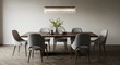 © ADEV - Modern Dining Room Interior Design with Table and Chairs