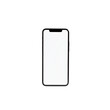 © JIHAD - Isolated Smartphone With Shadow Standing On White Mockup