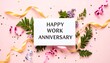 © Dina - Happy work anniversary card