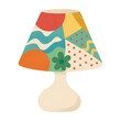 © Rawpixel.com - PNG Colorful abstract patterned lamp
