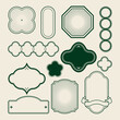 © cloverlittleworld - Traditional Chinese retro oriental decoration border design