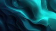 © shooreeq - abstract flowing mesh gradient background, liquid forms in Transformative Teal, aqua and dark blue color