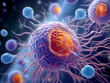 © Mr duolingo - Detailed illustrations of cancer cells for advanced diagnostics and treatment planning
