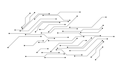 Wall Mural - abstract digital technology futuristic internet network speed connection white background. technolog