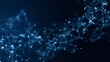 © Ammad - Abstract blue background with glowing stars, evoking light, space, and futuristic digital technology design, power, and motion