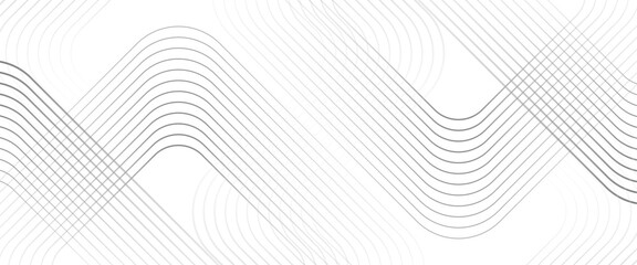 Wall Mural - vector abstract technology concept geometric dynamic lines pattern