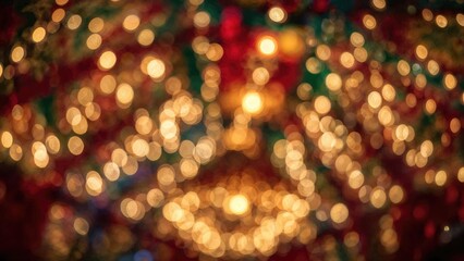 Wall Mural - enchanting glow in festive atmosphere