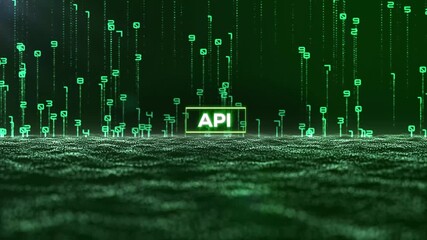 Matrix Binary Code and API Word