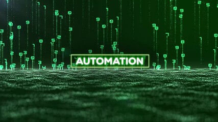 Matrix Binary Code and Automation Word