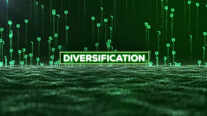 Matrix Binary Code and Diversification Word