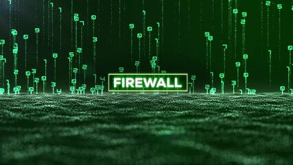 Matrix Binary Code and Firewall Word