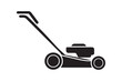 © Kamrunnahar - Classic Push Lawn Mower Silhouette Design for Gardening and Yard Care