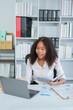© PSG - Working smart, African american business woman working audit balance sheet, job order costing, revenue recognition, break-even analysis, appropriated retained earnings, earned surplus, capital gain