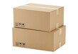 © Sophie - Isolated Stacked Cardboard Boxes for Shipping