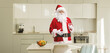 © Ljupco Smokovski - Santa claus in a modern kitchen