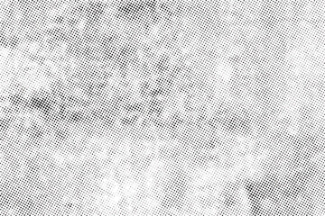 Wall Mural - black circle pattern effect abstract halftone background