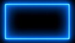 © Eka - Neon blue rectangle frame (1)