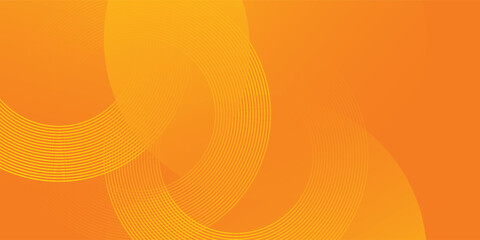 Wall Mural - abstract orange modern background. technology design geometric vector illustration eps10