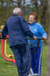 © carballo - senior couple practicing exercise outdoors