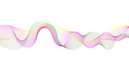 Wall Mural - rippling effect with soft colors. abstract representation of connection.