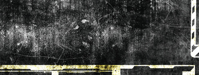 Wall Mural - Abstract grunge background.  Grungy frame. Blueprint on old grungy surface. Futuristic technology design