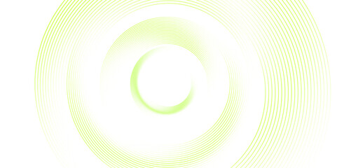 Wall Mural - white and green abstract background with geometric circle shapes. abstract geometric background vect