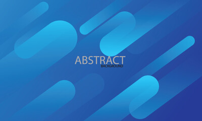 Wall Mural - Abstract blue background with diagonal lines. Dynamic shapes composition. Vector illustration eps10.