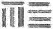 © Ophelia - Grunge tire tracks set with textured patterns for automotive design