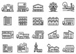 © miiiin - 住宅・建築アイコン07　Housing & Architecture icons