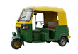 © Bogdan - Isolated Traditional Indian Auto Rickshaw Three Wheeler