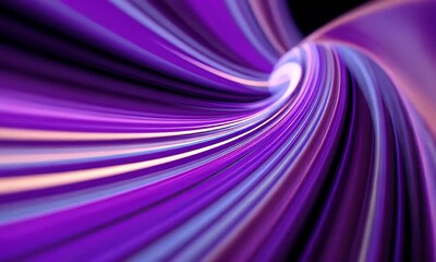 Wall Mural - abstract flowing light trails forming a swirl motion background