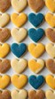© dia - Heart shaped cookies colorful cookies valentine's day cookies sweet cookies assorted cookies treat