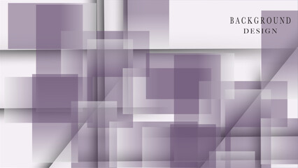 Wall Mural - Geometric shapes purple abstract background