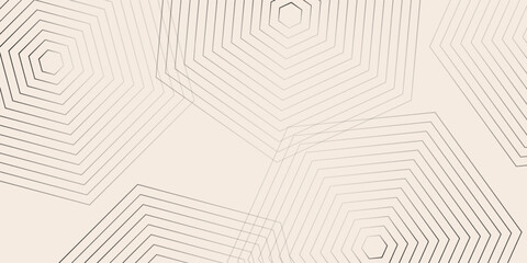 Wall Mural - abstract art lines background. monochrome stripes, vector
