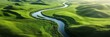 © kun - Meandering rivers nourish the green land