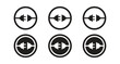 © BorhanUddin - Electric plug connection icons set, Power, Energy, Technology symbols