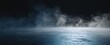 © Studio Nova - The ethereal mist enveloping a reflective surface in dark surroundings.