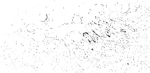Wall Mural - monochrome texture composed of irregular graphic elements. distressed uneven grunge background. abst