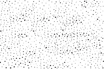 Wall Mural - snow, stars, twinkling lights, rain drops. abstract noise. small particles of debris and dust. distr