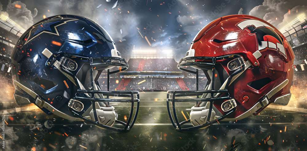 Ultra HD American football college league poster American football ...
