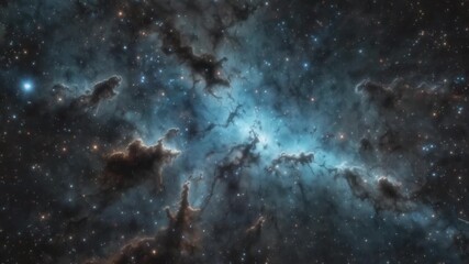 Wall Mural - exploring vibrant galaxies and nebulae in the vastness of outer space