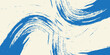 © Agung - Grunge abstract grainy blue brush stroke with spray texture. Hand drawn distress simple abstract modern
